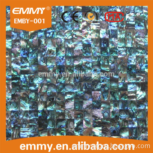 Hgih quality cheap environment triangle seamless abalone MOP seashell mosaic tiles